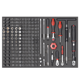 Sonic Combinatieset 1/4'', 167-dlg. SFS