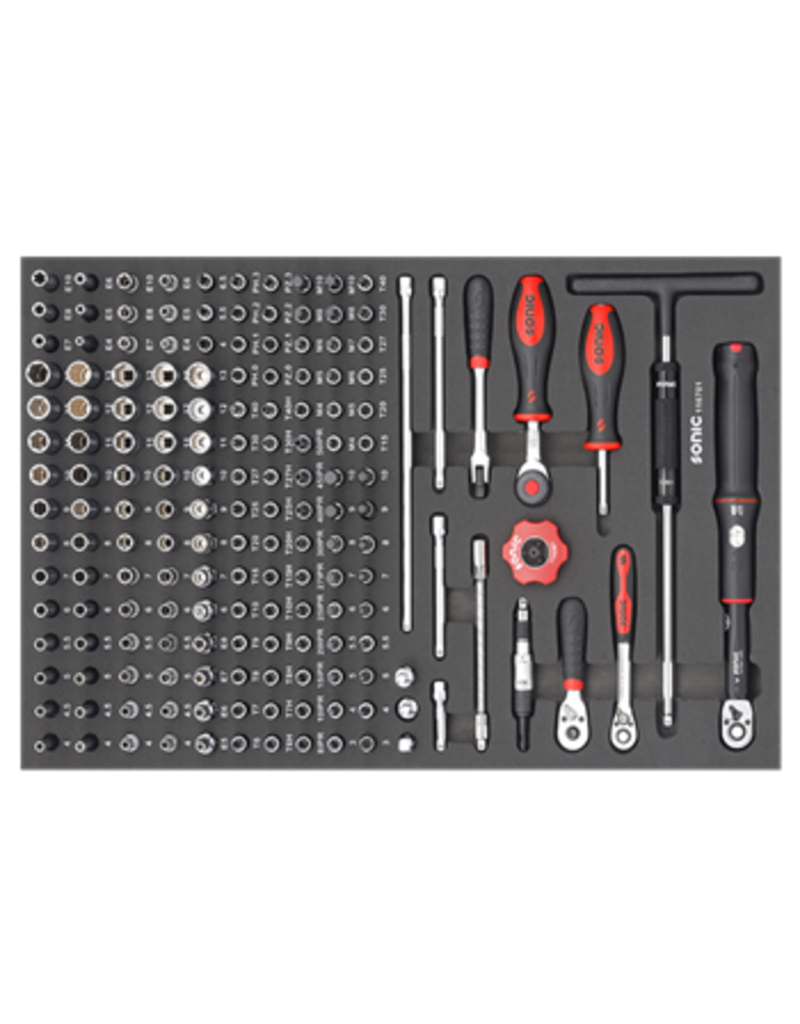 Sonic Combinatieset 1/4'', 167-dlg. SFS