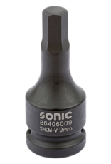 Sonic Bitdop 1/2'', binnenzeskant uit één stuk, kracht 6mm