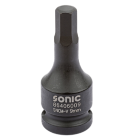 Sonic Bitdop 1/2'', binnenzeskant uit één stuk, kracht 6mm