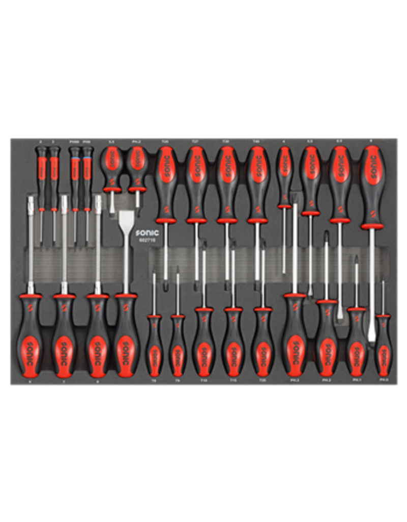 Sonic Schroevendraaierset 27-dlg. SFS (Motorfiets)