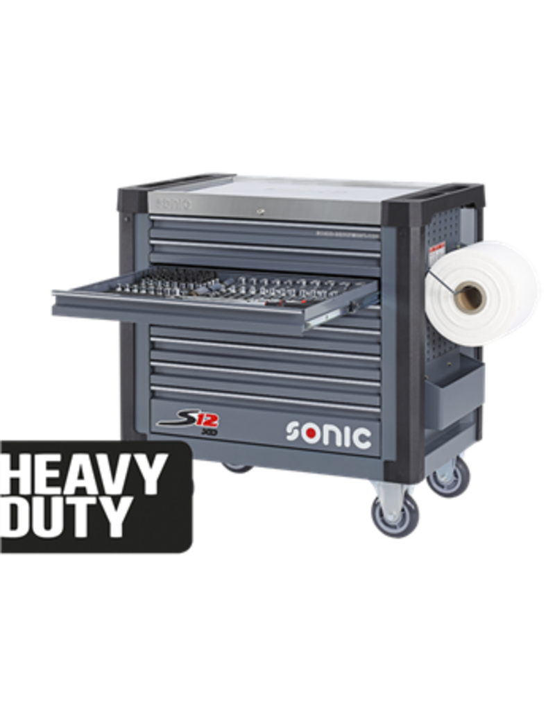 Sonic Heavy Duty gevulde gereedschapswagen S12 XD 723-dlg