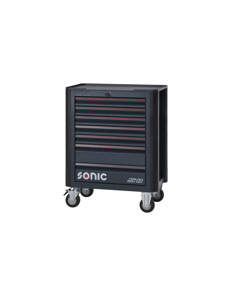 Sonic Gevulde gereedschapswagen NEXT S8 207-dlg