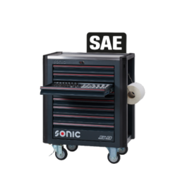 Sonic Gevulde gereedschapswagen NEXT S9 168-dlg (SAE)