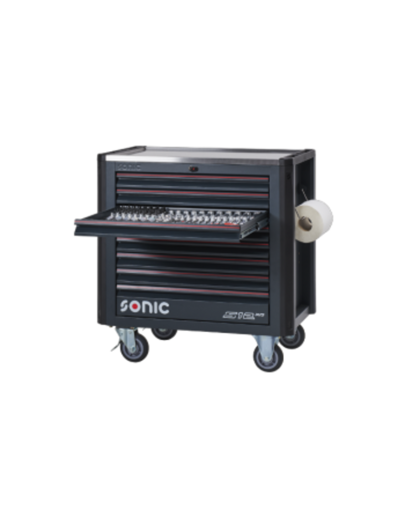 Sonic Gevulde gereedschapswagen NEXT S12XD 887-dlg