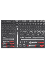 Sonic Combinatieset 1/4'' & 3/8'', 163-dlg. SFS Next - M