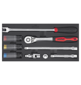 Sonic Ratelset 1/2'', 9-dlg. SFS Next - S