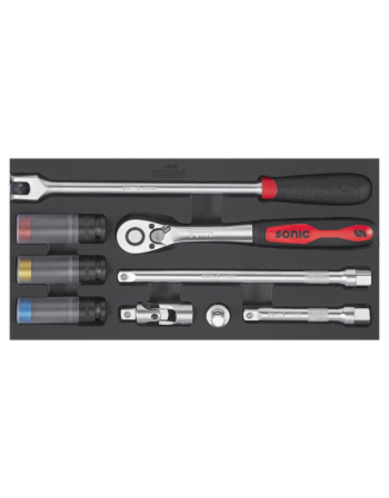 Sonic Ratelset 1/2'', 9-dlg. SFS Next - S