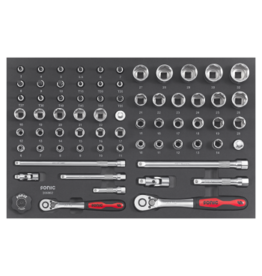 Sonic Doppenset 3/8'' & 1/2'', 69-dlg. SFS NEXT - M
