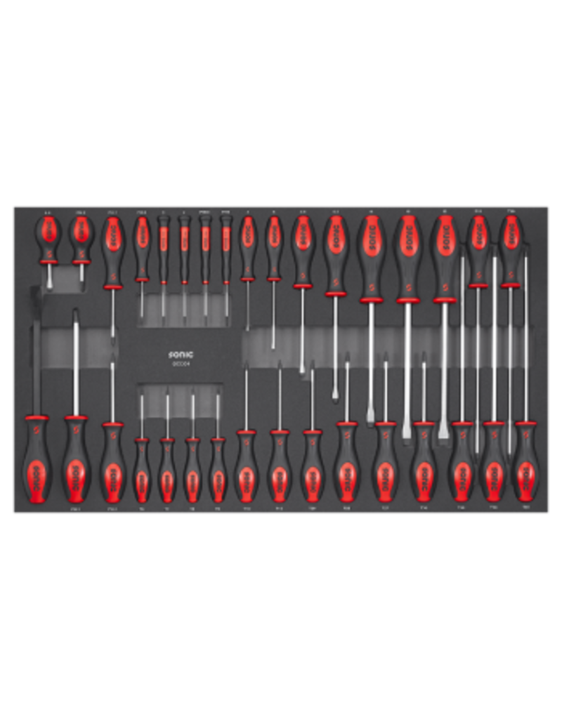 Sonic Schroevendraaierset 33-dlg. SFS Next - L