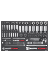 Sonic Doppenset 1/4'', 3/8'' & 1/2'', (SAE) 93-dlg. SFS Next - M