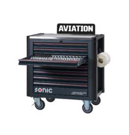 Sonic Gevulde gereedschapswagen NEXT S12XD 454-dlg. (Aviation)