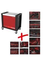 KS TOOLS P30 Performanceplus gereedschapwagenset P30 met 706 gereedschappen voor 7 schuifladen 830.9706