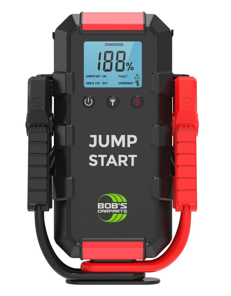 Jumpstart & Professionele start booster 12V 2000 amp piek