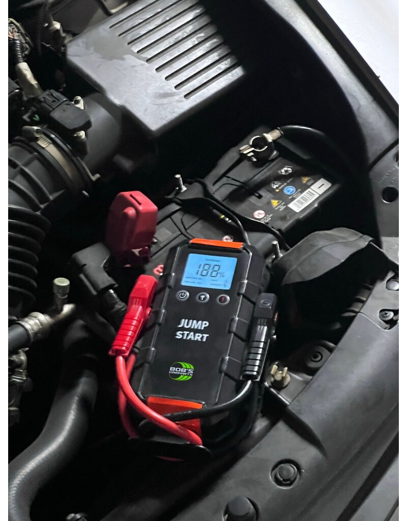 Jumpstart & Professionele start booster 12V 2000 amp piek