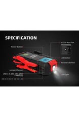 Jumpstart & Professionele start booster 12V 2000 amp piek