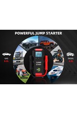 Jumpstart & Professionele start booster 12V 2000 amp piek