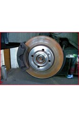 KS TOOLS Slijpset voor aluminium wielnaven Ø 150 mm, binnen-Ø 90 mm, 2-dlg - 100.5080
