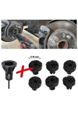 KS TOOLS Wieldraadeind-naafslijperset, Ø 40 mm, 7-dlg - 100.5085