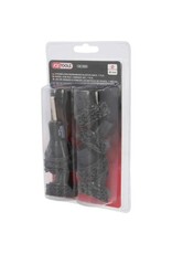 KS TOOLS Wieldraadeind-naafslijperset, Ø 40 mm, 7-dlg - 100.5085