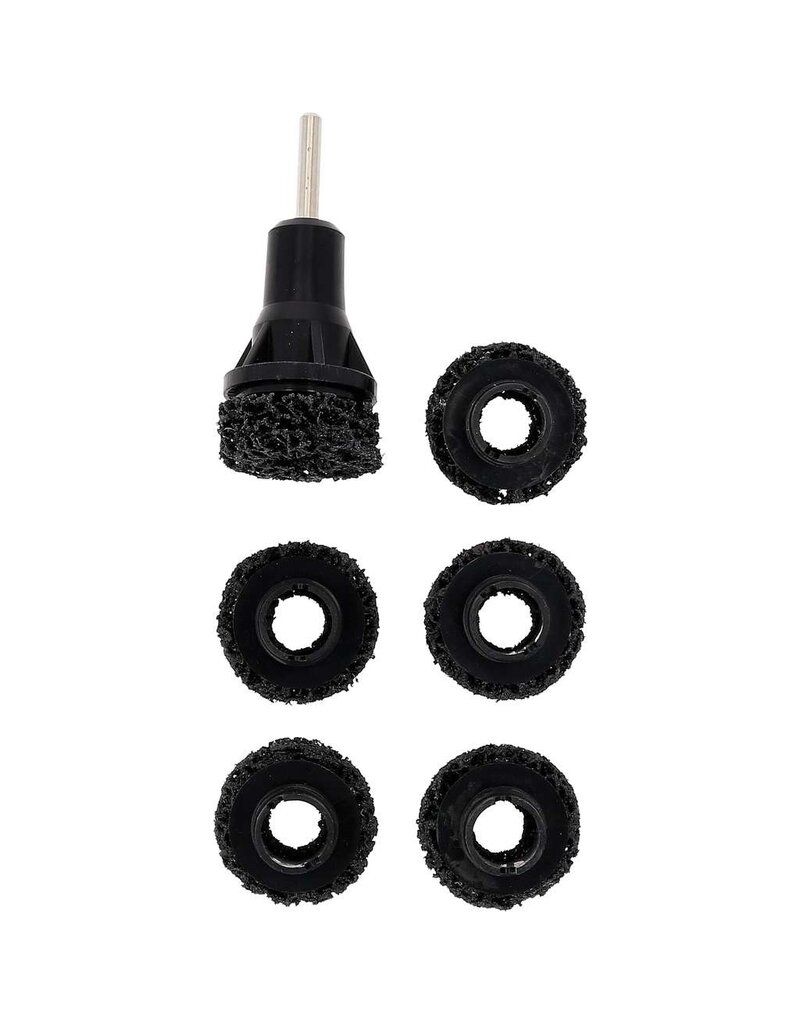 KS TOOLS Wieldraadeind-naafslijperset, Ø 40 mm, 7-dlg - 100.5085