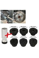 KS TOOLS Wieldraadeind-naafslijperset, Ø 50 / 60 mm, 7-dlg - 100.5090