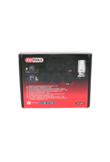 KS TOOLS Wieldraadeind-naafslijperset, Ø 50 / 60 mm, 7-dlg - 100.5090
