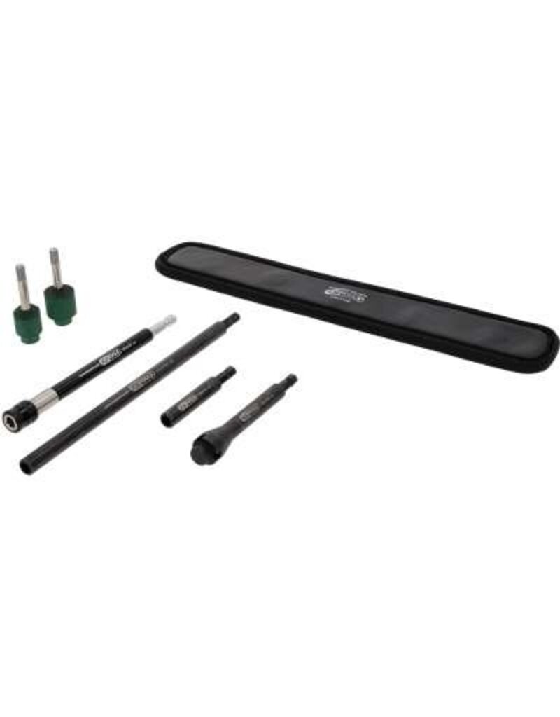 KS TOOLS Ventielzitting-reinigingsgereedschapset voor aluminiumvelgen 7-dlg - 100.5100