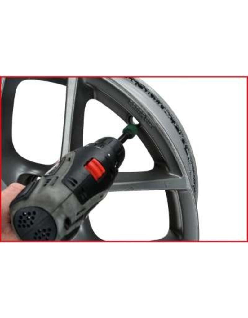 KS TOOLS Ventielzitting-reinigingsgereedschapset voor aluminiumvelgen 7-dlg - 100.5100