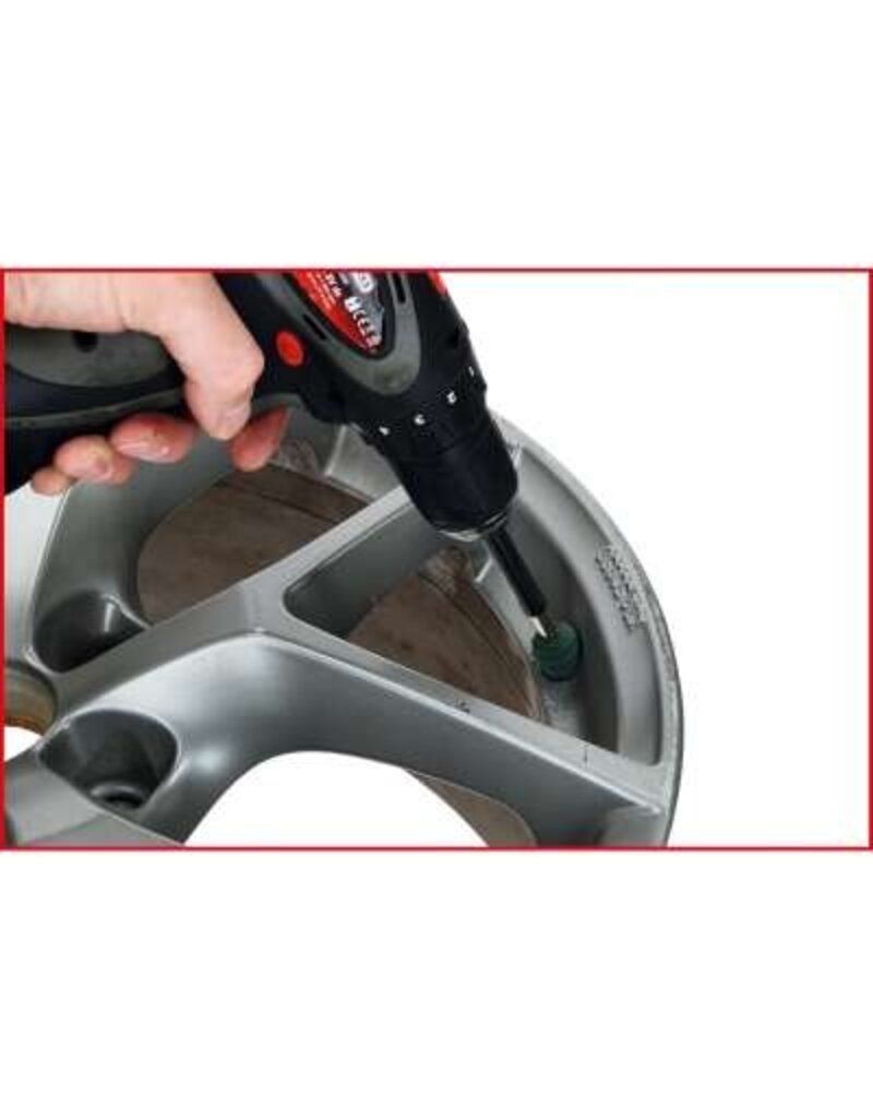 KS TOOLS Ventielzitting-reinigingsgereedschapset voor aluminiumvelgen 7-dlg - 100.5100