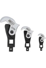 KS TOOLS 1/4" + 3/8" + 1/2" multifunctionele sleutelset, 3-dlg - 114.0060
