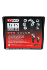KS TOOLS 1/4" + 3/8" + 1/2" multifunctionele sleutelset, 3-dlg - 114.0060