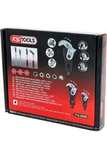 KS TOOLS 1/4" + 3/8" + 1/2" multifunctionele sleutelset, 3-dlg - 114.0060
