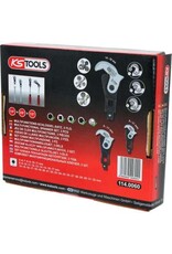 KS TOOLS 1/4" + 3/8" + 1/2" multifunctionele sleutelset, 3-dlg - 114.0060