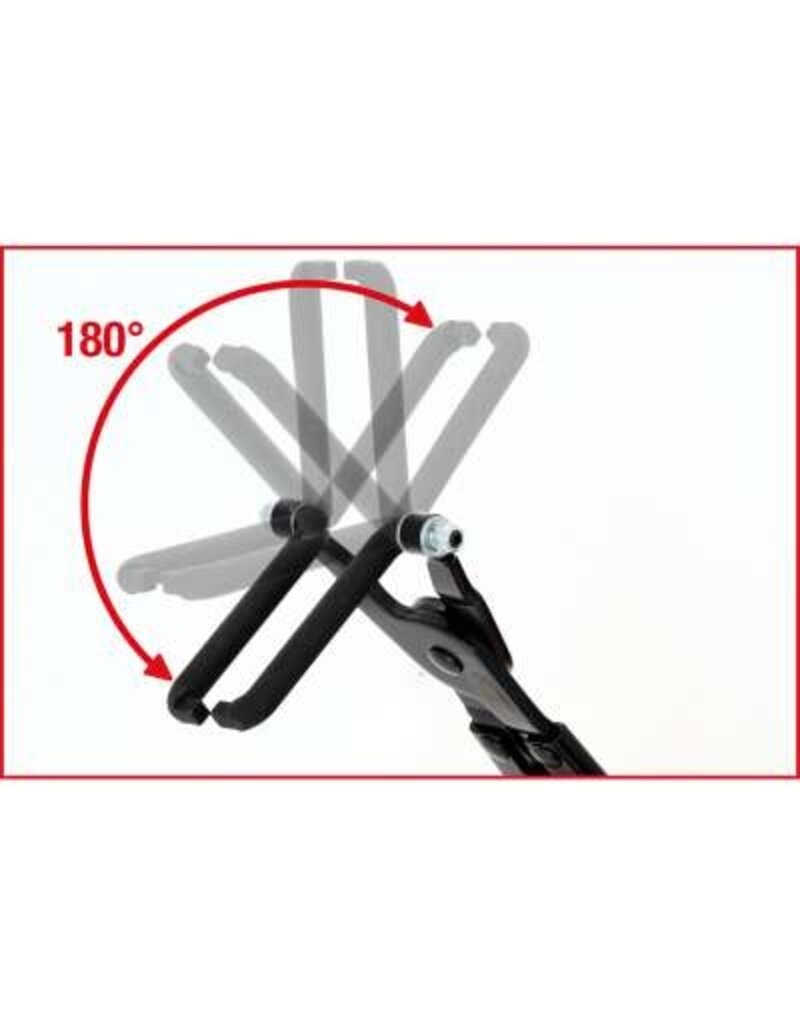 KS TOOLS Brandstofleidingtang voor snelkoppelingen met scharnier - 115.0906