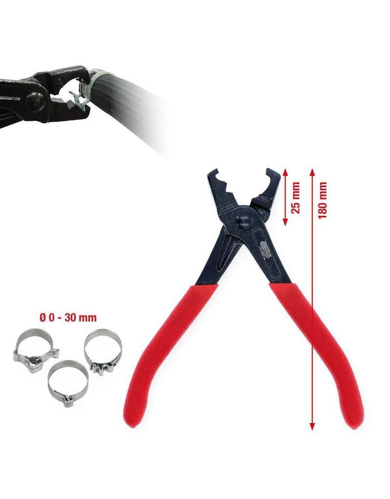 KS TOOLS Slangklemtang voor zelfvergrendelende klemmen - 115.0907