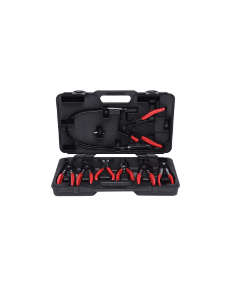 KS TOOLS Automobiel slangklemtangenset, 7-dlg - 115.1055
