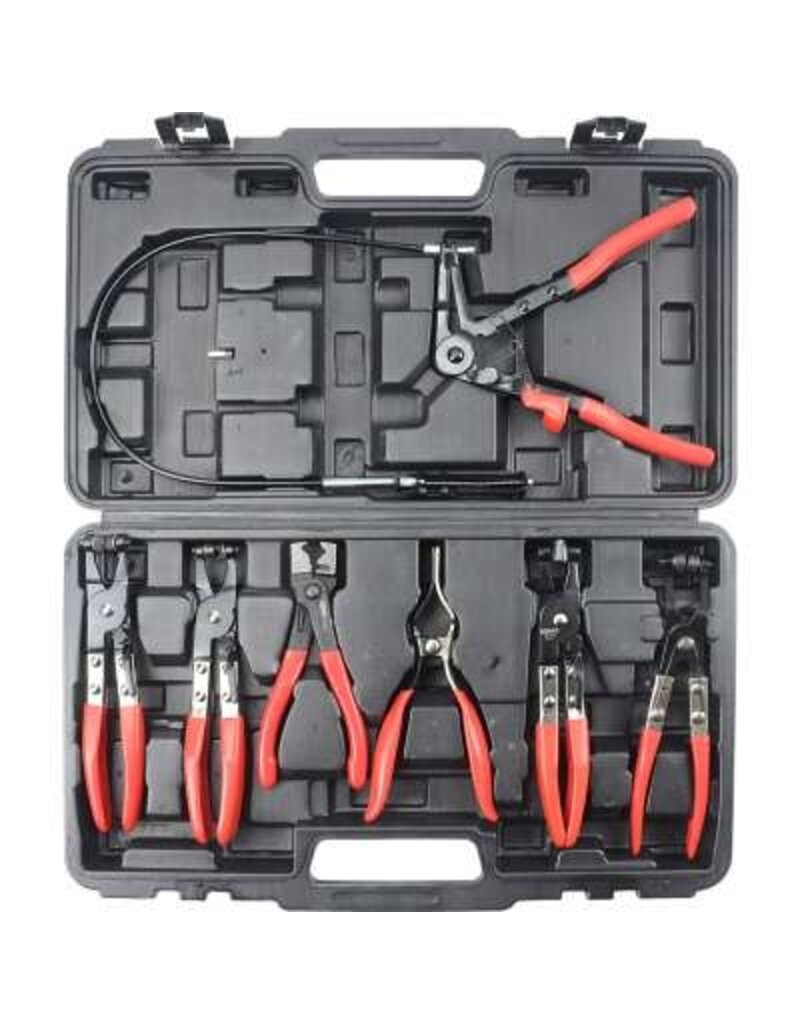 KS TOOLS Automobiel slangklemtangenset, 7-dlg - 115.1055