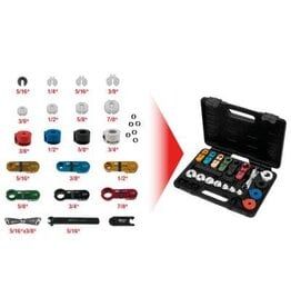 KS TOOLS Leiding-verbinding ontgrendelset, 22-dlg - 115.1260