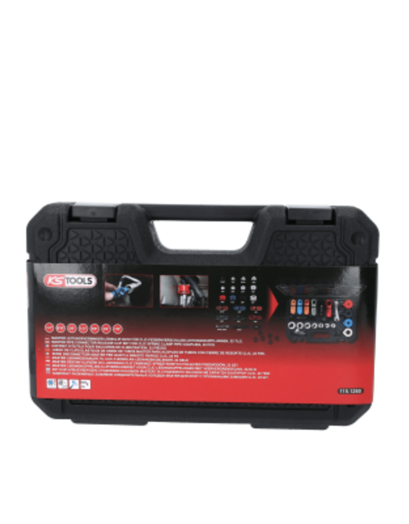 KS TOOLS Leiding-verbinding ontgrendelset, 22-dlg - 115.1260
