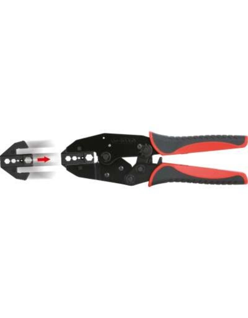 KS TOOLS Universele-krimptangset, 283-dlg - 115.1400