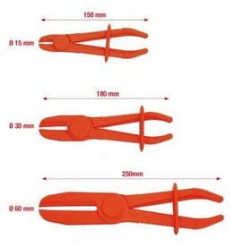 KS TOOLS Slangklemtangset, 3-dlg - 115.5050