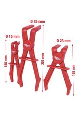 KS TOOLS Afklemtangenset 90°, 3-dlg - 115.5055