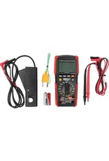 KS TOOLS Digitale multimeter incl. testpennen met geïntegreerde slagbescherming - 117.0215