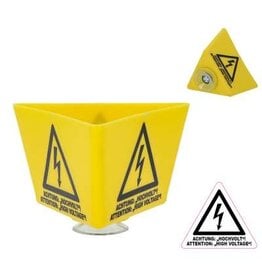 KS TOOLS Dakbord met bliksemsymbool en zuignap - 117.0222