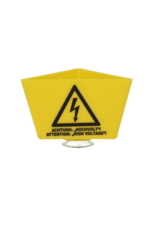 KS TOOLS Dakbord met bliksemsymbool en zuignap - 117.0222