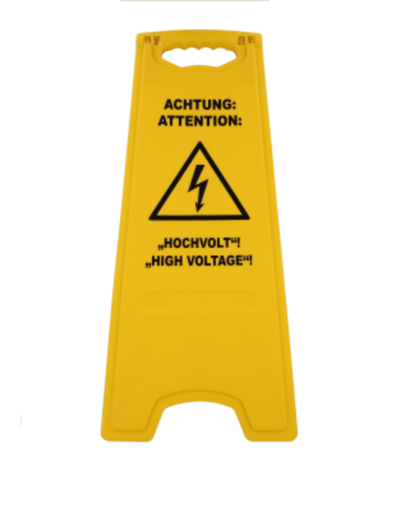 KS TOOLS Bord met bliksemsymbool - 117.0226