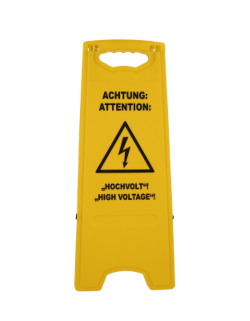 KS TOOLS Bord met bliksemsymbool - 117.0226