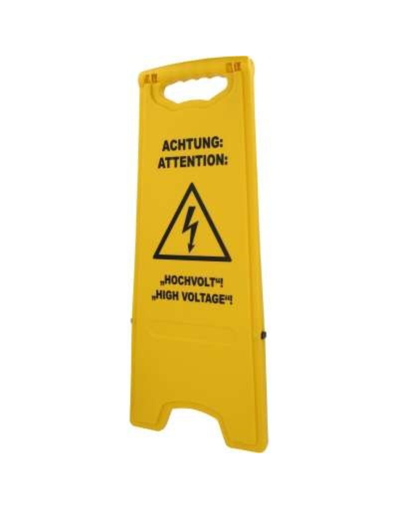 KS TOOLS Bord met bliksemsymbool - 117.0226