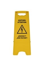 KS TOOLS Bord met bliksemsymbool - 117.0226